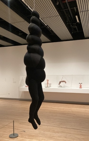 Fig 7: Spiral Woman (2003), fabric. Hayward Gallery, London